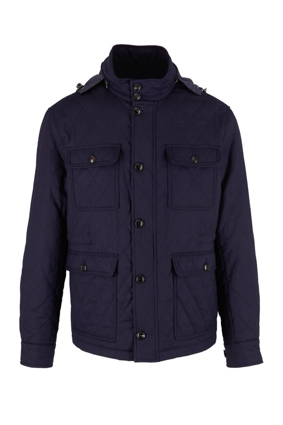 Peter Millar - Exclusive Barch Wool Quilted Jacket