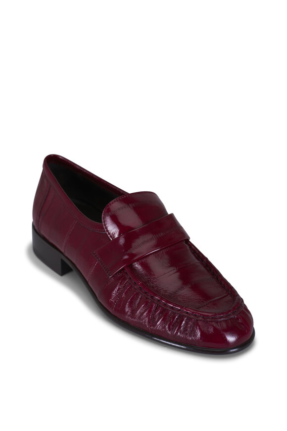 The Row Rouge Leather Soft Loafer