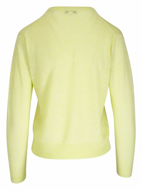 Vince - Citrine Tissue Weight Crewneck Sweater