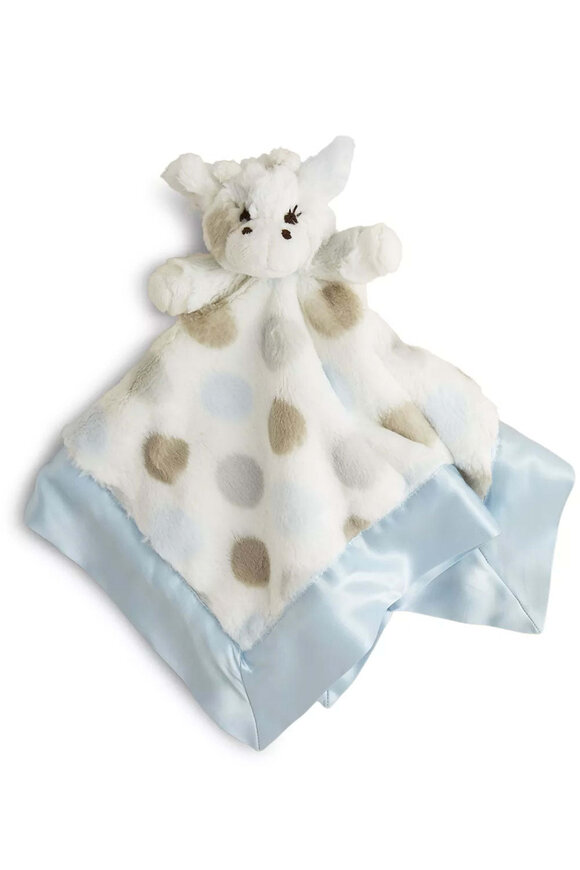 Little Giraffe Blue Little G Blanky