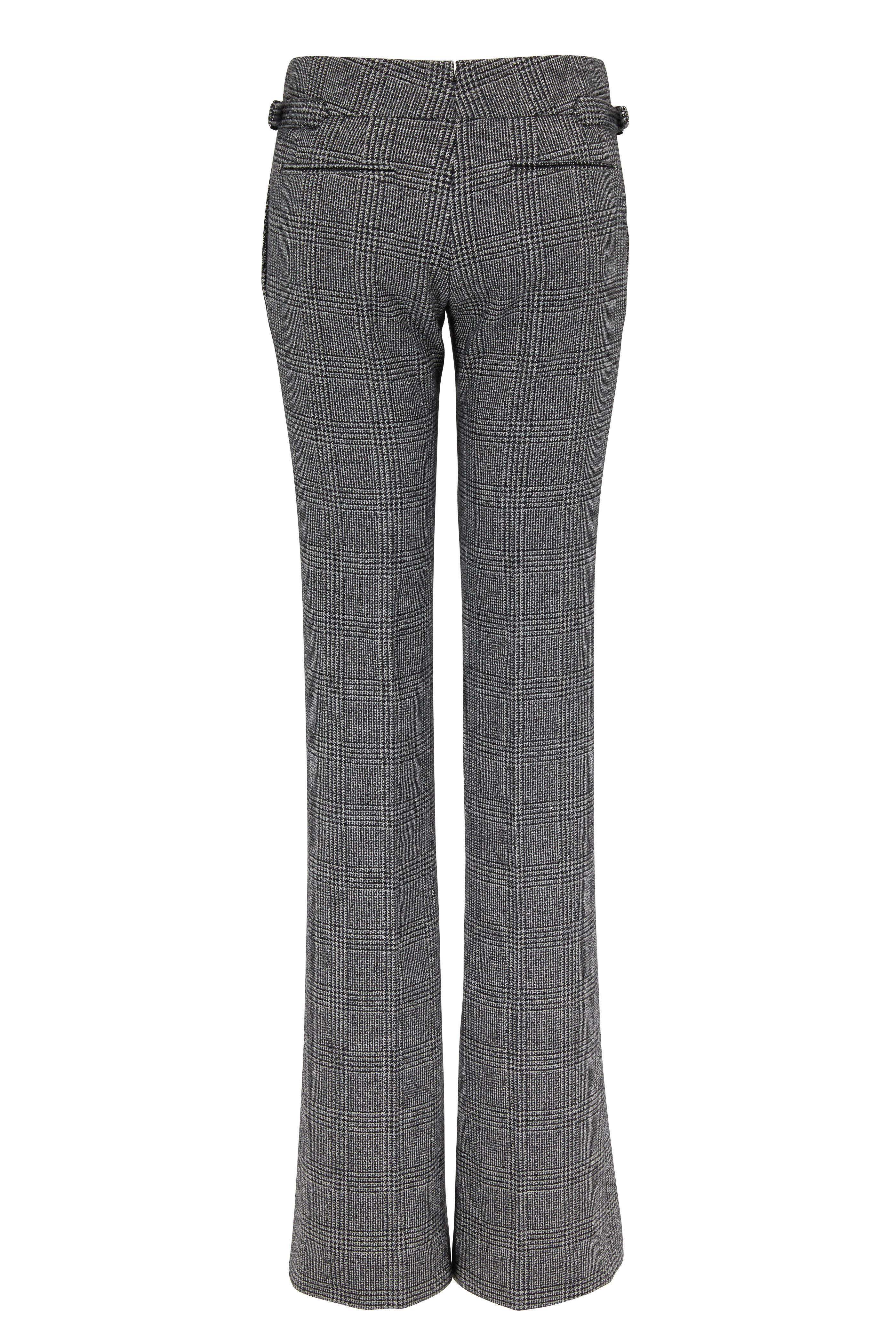 【関税&送料込】Tom Ford Flared Tailored Trousers TOM FORD Flared Leather Trousers | Black | FARFETCH