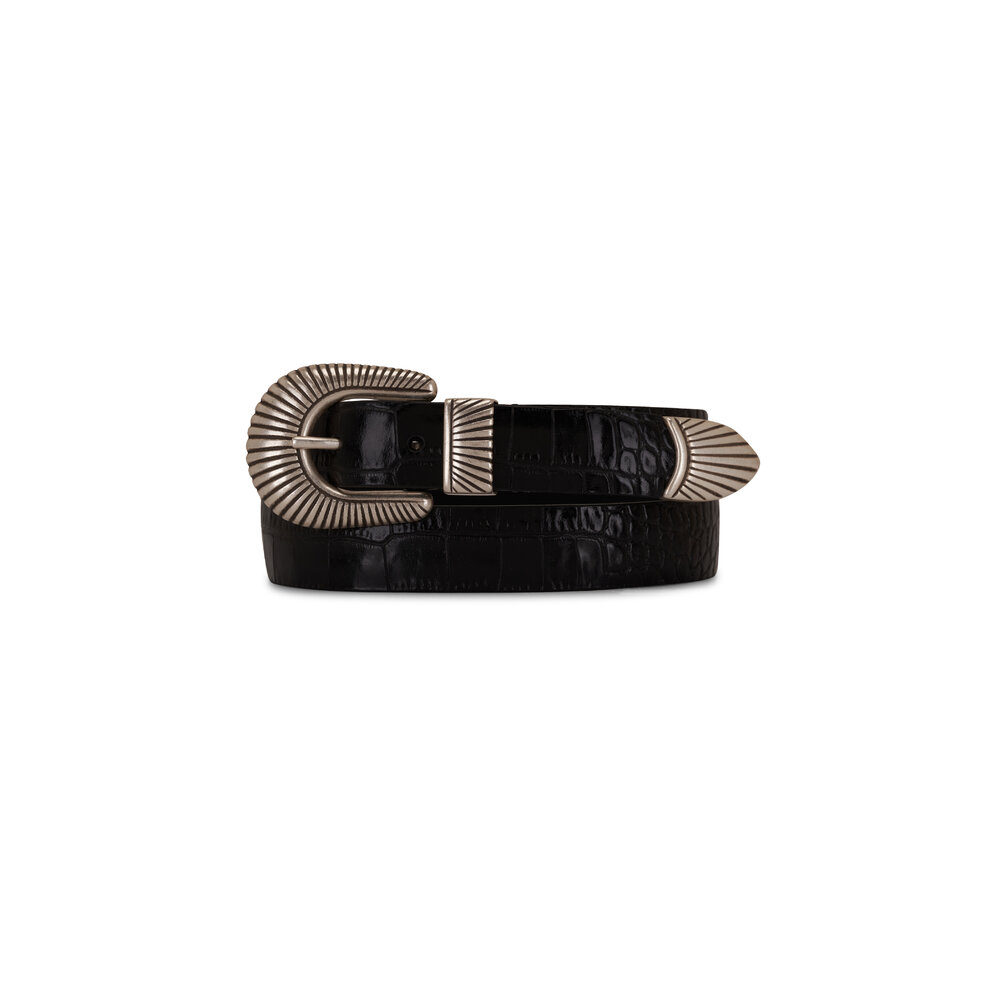 Anderson's Leather Western Belt in Black