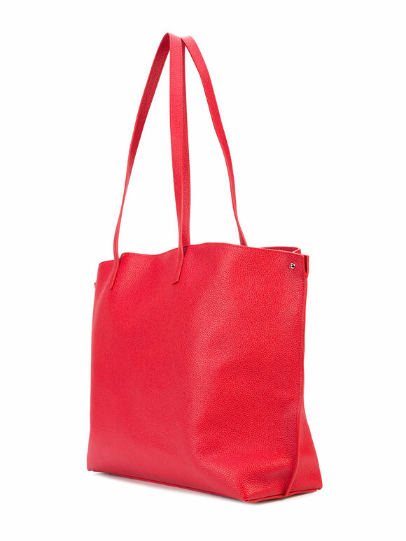 Akris - Ai Candy Red Soft Leather Medium Tote