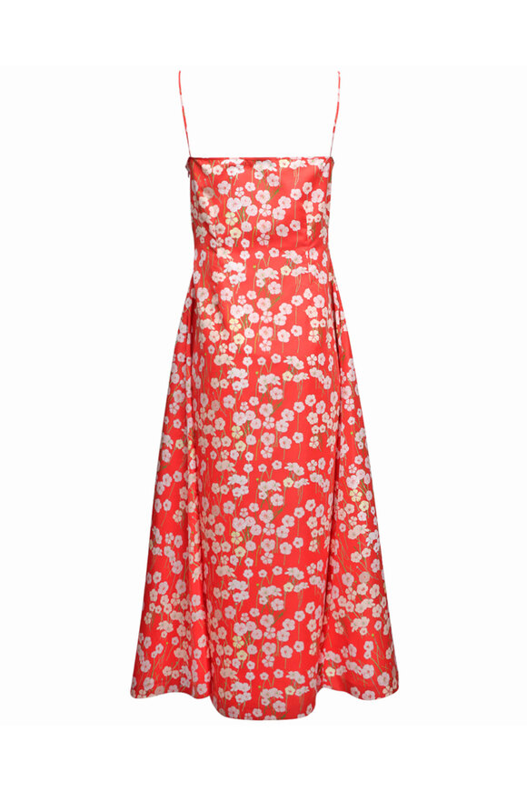 MAX MARA ワンピース Lillo cady maxi dress1035614 Lillo cady maxi dress in red - Max Mara | Mytheresa