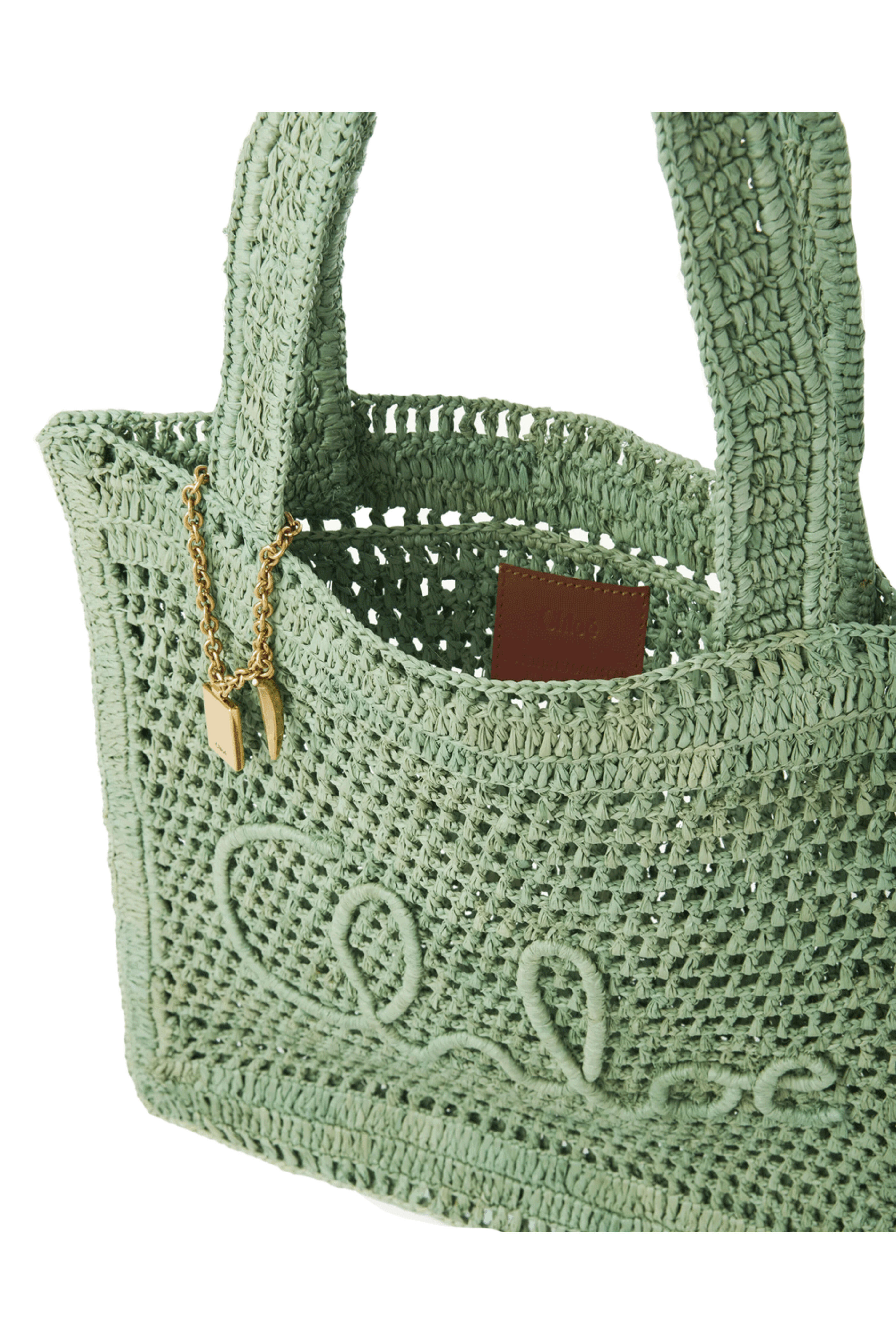 Chloé - Summer Banana Tea Leaf Raffia Tote