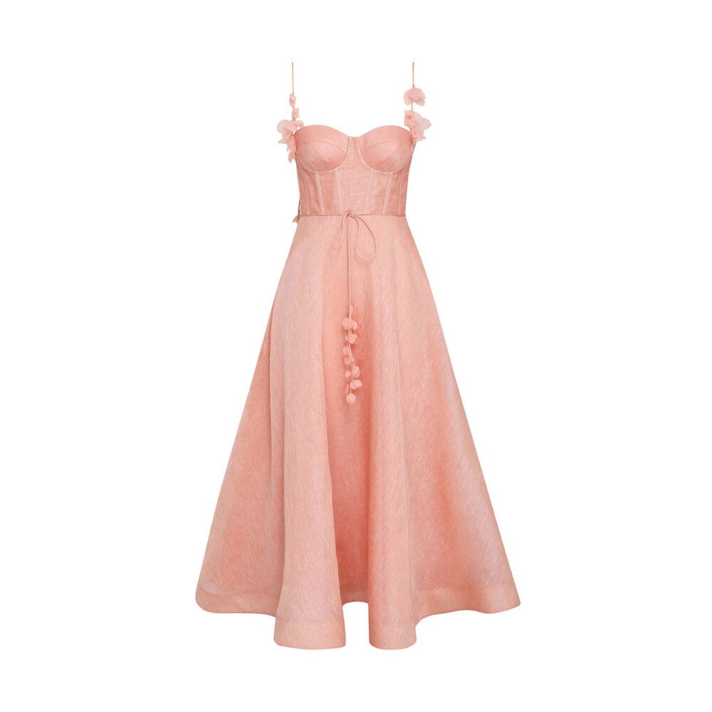 【送料&関税込】Zimmermann Corset Midi Dress Zimmermann Corset Midi Dress | italist