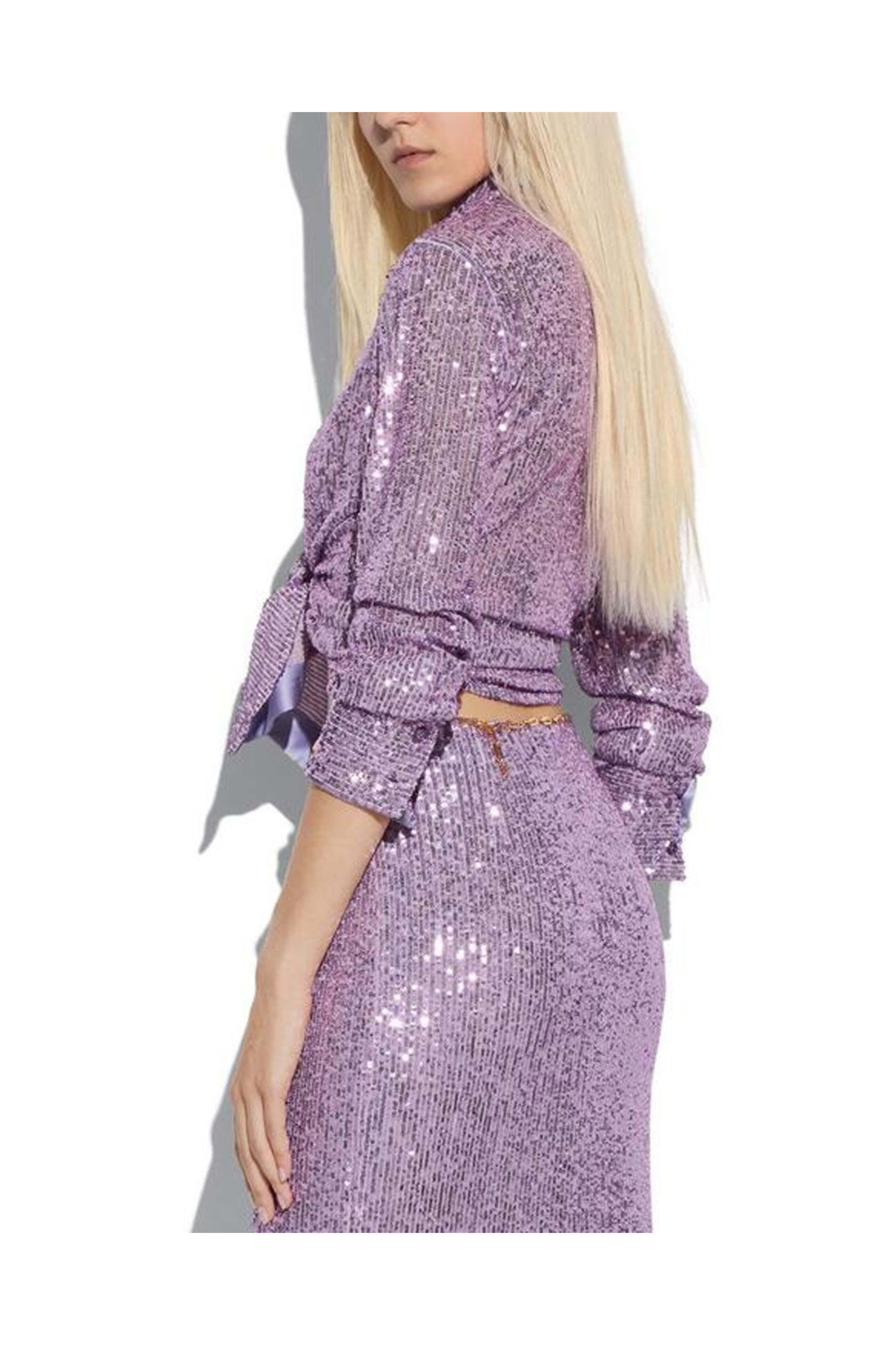 tom ford purple sequin dress Sequin Mini Dress