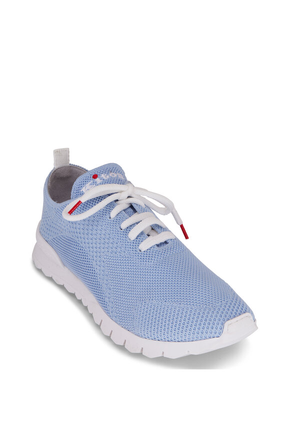 Kiton - Light Blue Knit Sneaker