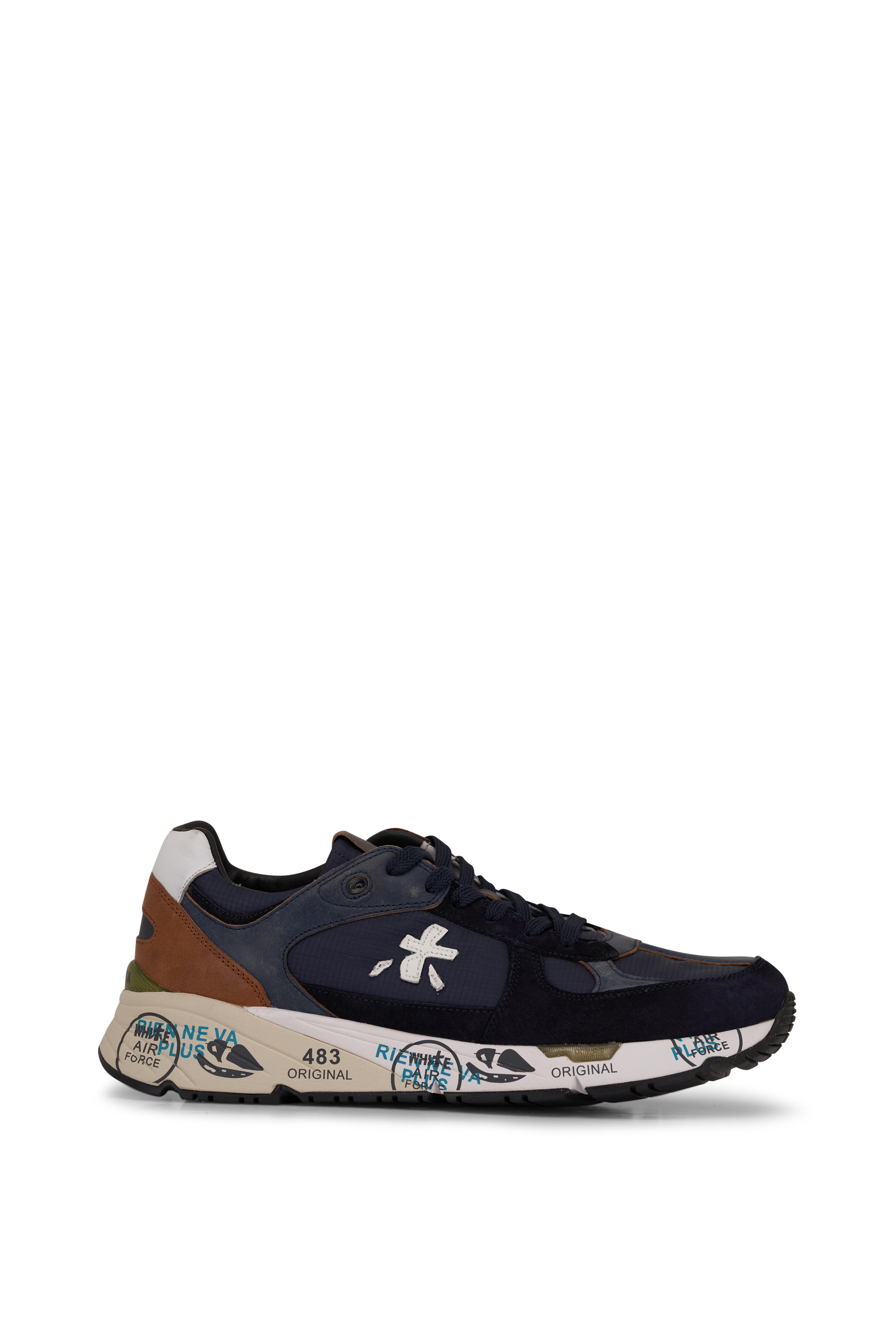 Premiata - Mase Navy Blue Sneaker