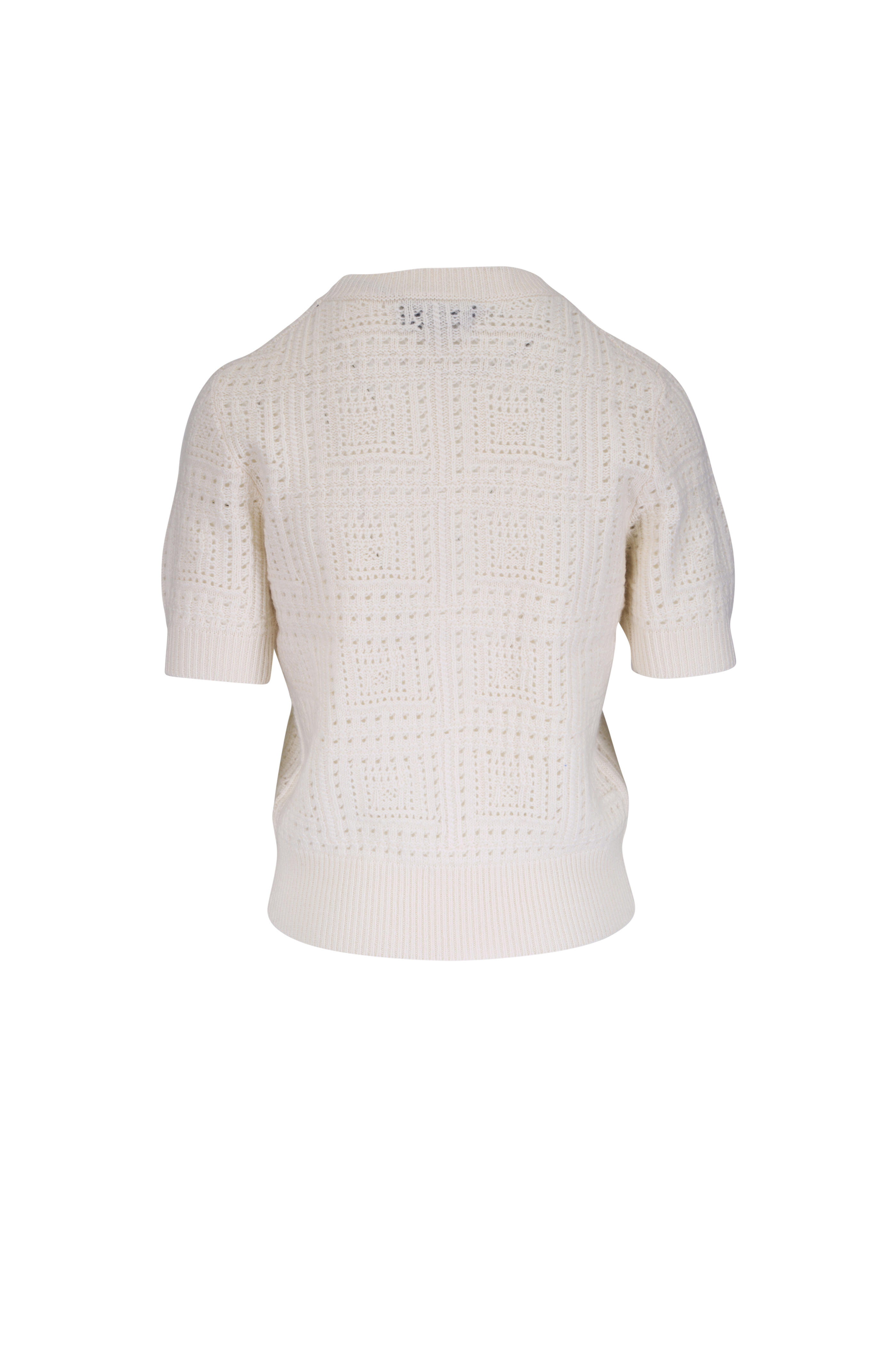 Nili Lotan - Elysia Ivory Cashmere Sweater