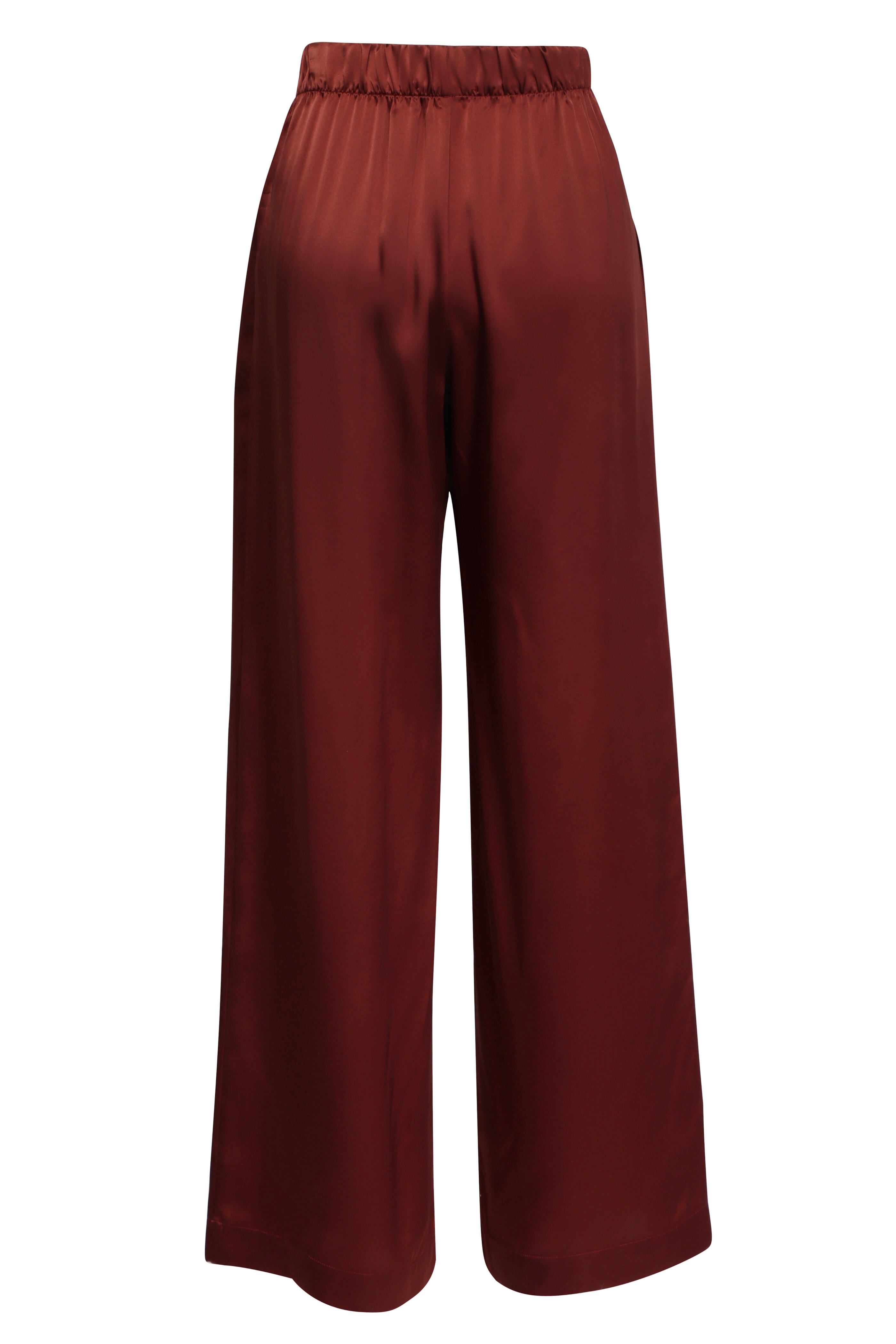 Sablyn - Brynn Mahogany High Rise Wide Leg Pant