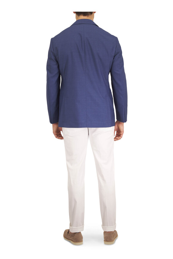Brunello Cucinelli - Royal Blue Wool Separate Suit Jacket