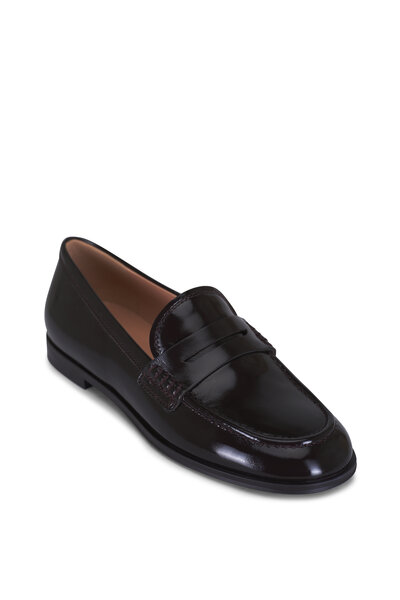 Loewe - Campo Green & Pink Brushed Leather Loafer