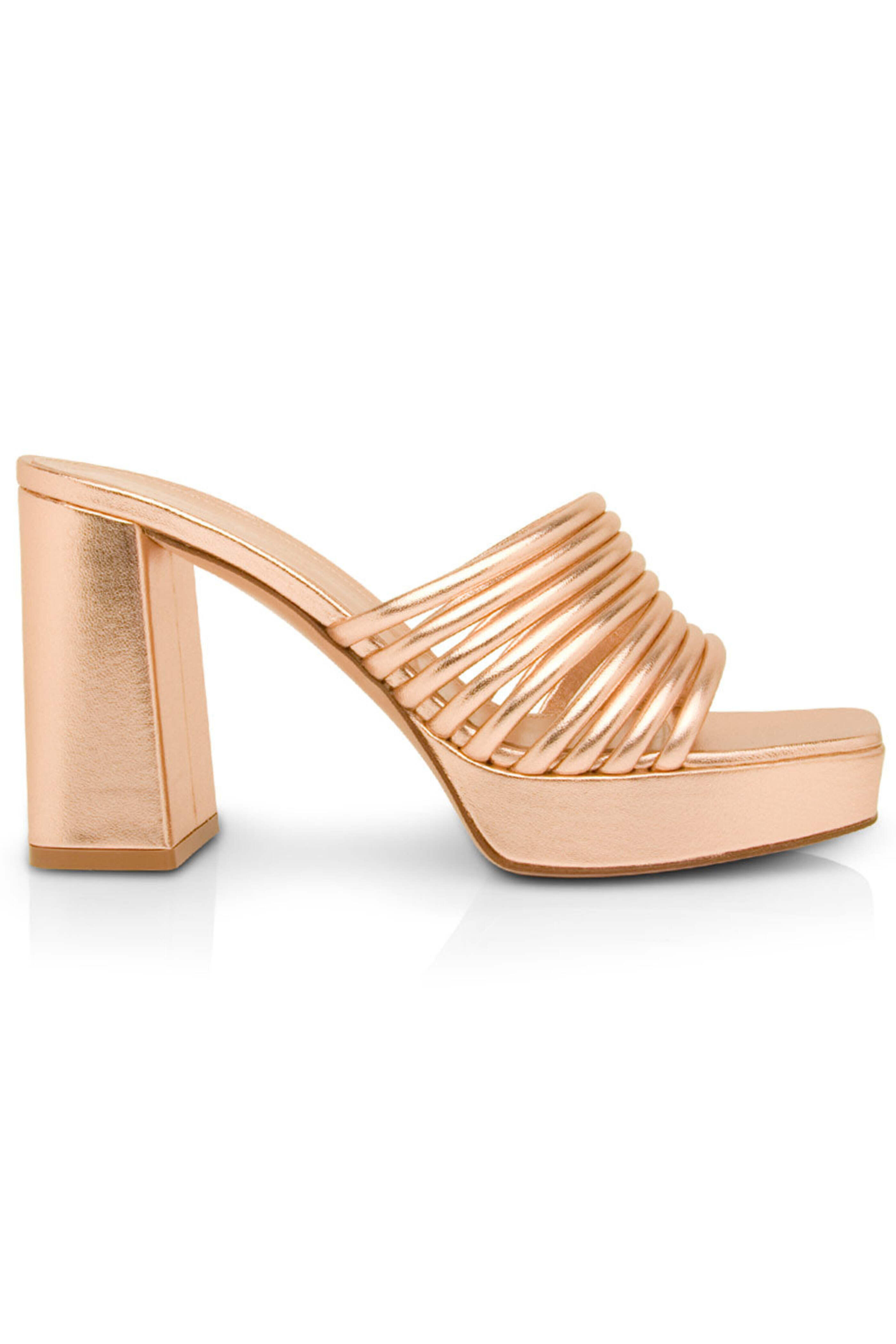 Gianvito Rossi - Lena Platform Sandal in Praline