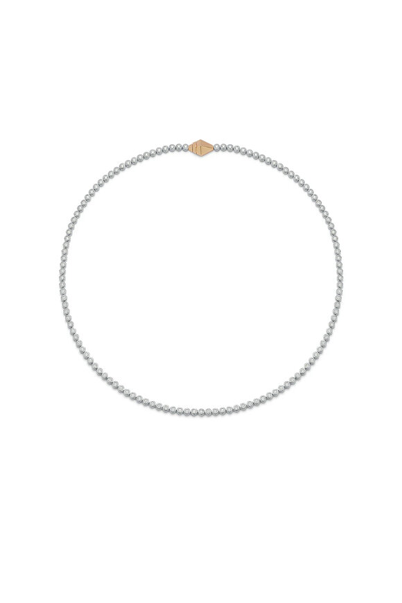 Walters Faith Classic Diamond Bezel Tennis Necklace