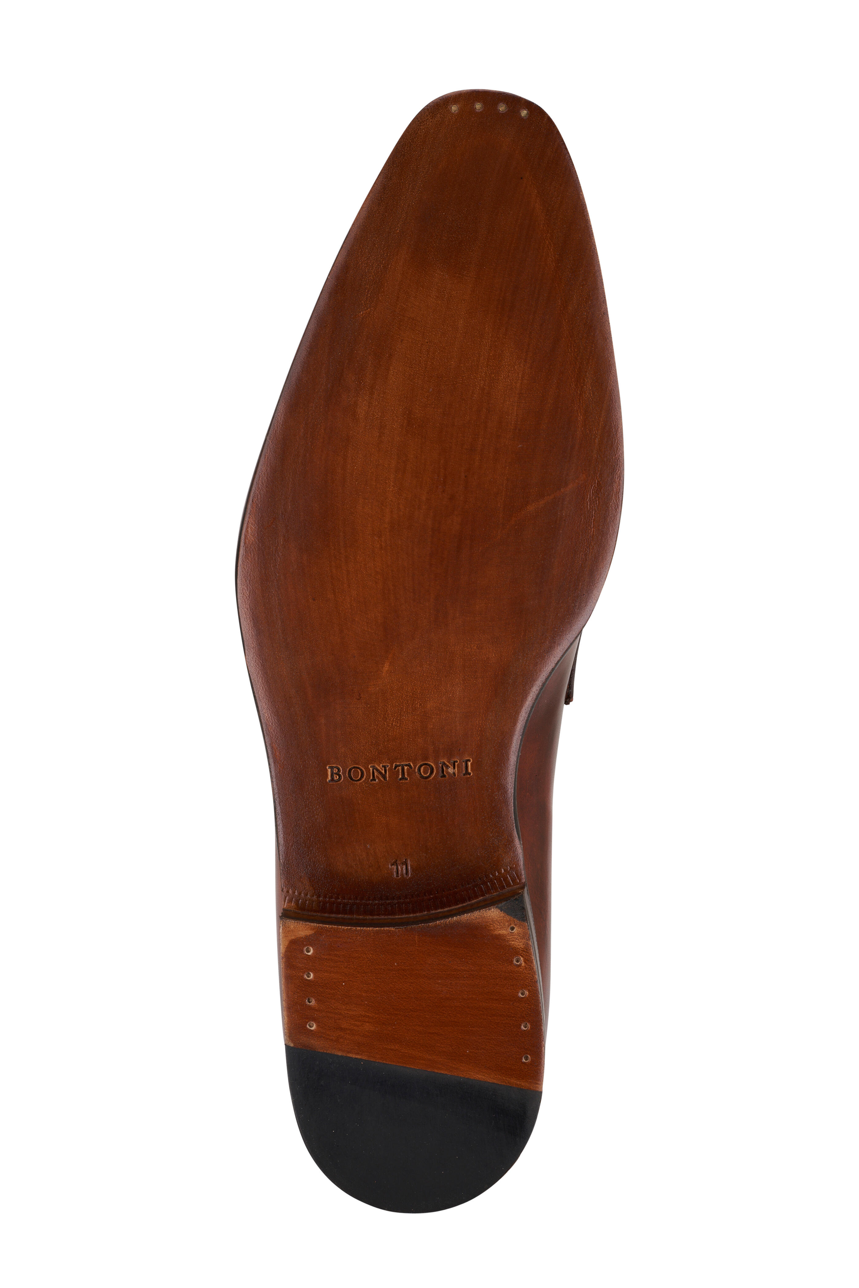 Bontoni - Capitano Brown Leather Loafer