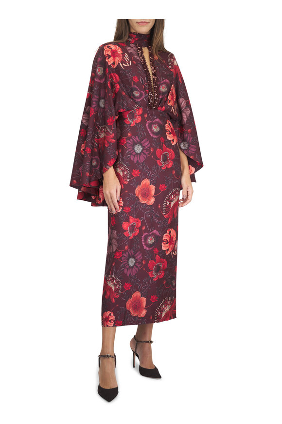 Johanna Ortiz Hidden Flower Embellished Maxi Dress - view 2