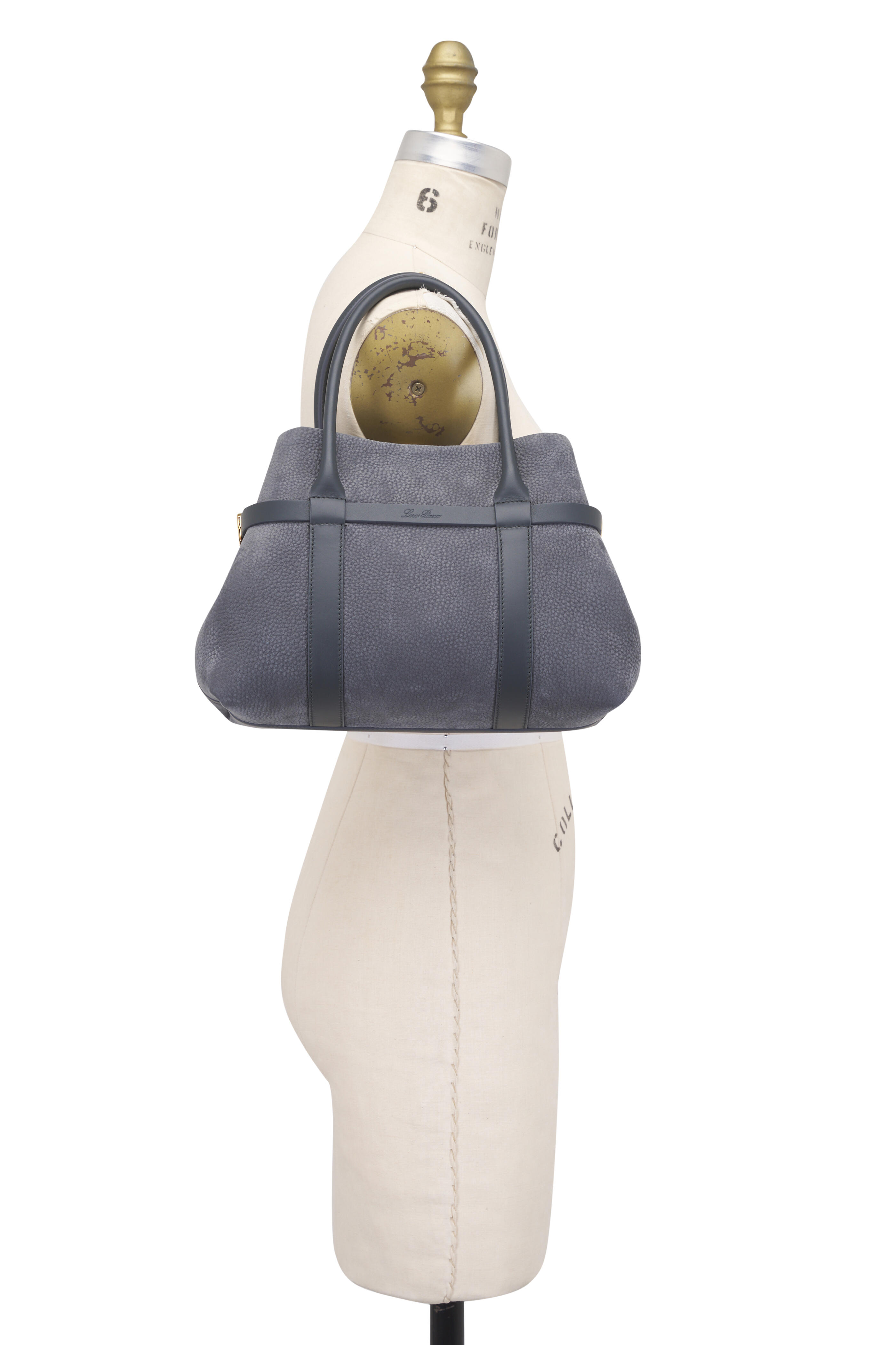Loro Piana - Small Ghiera Blue Shopper Tote