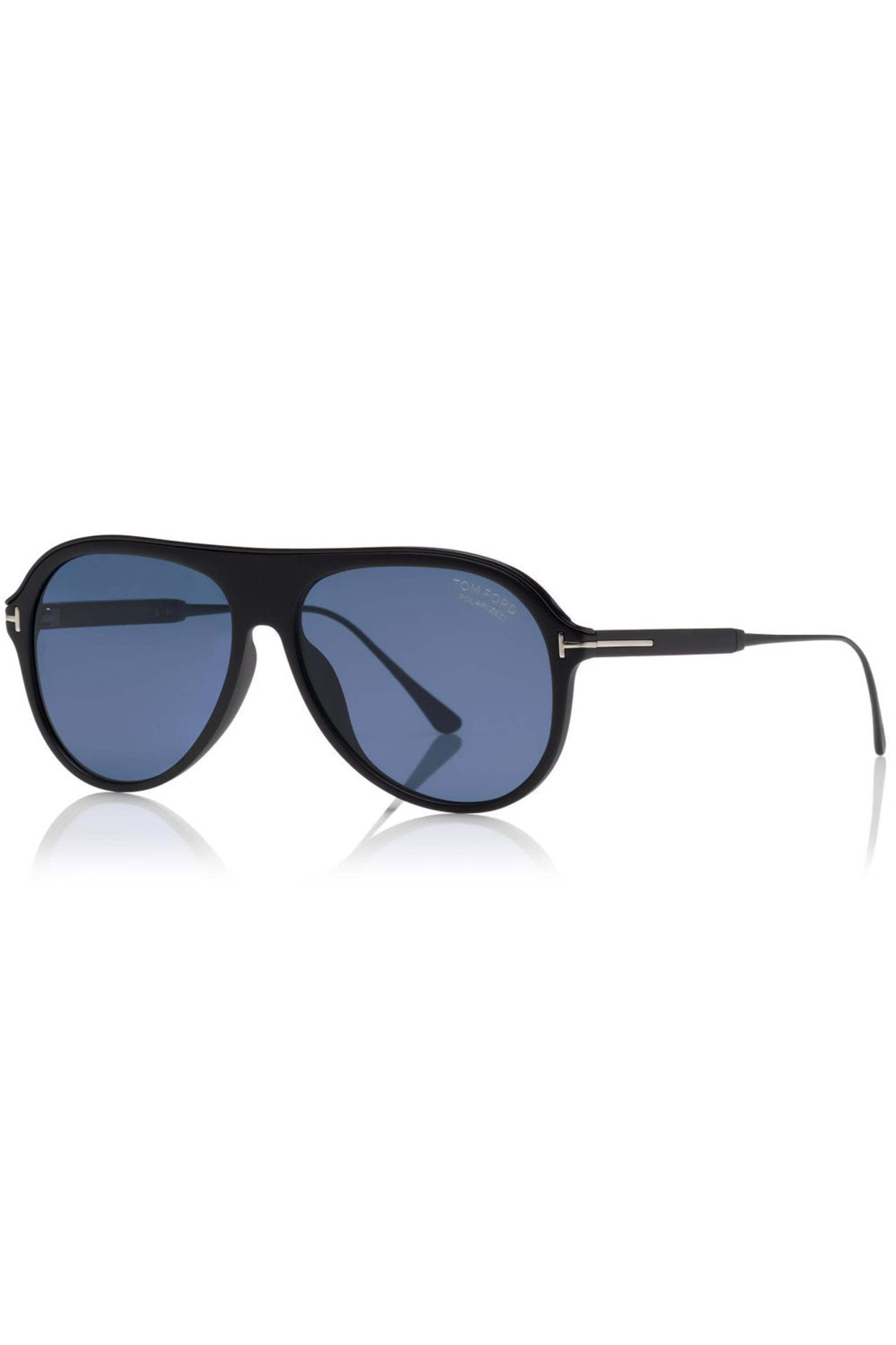 Tom Ford - Polarized Nicholai Sunglasses in Black