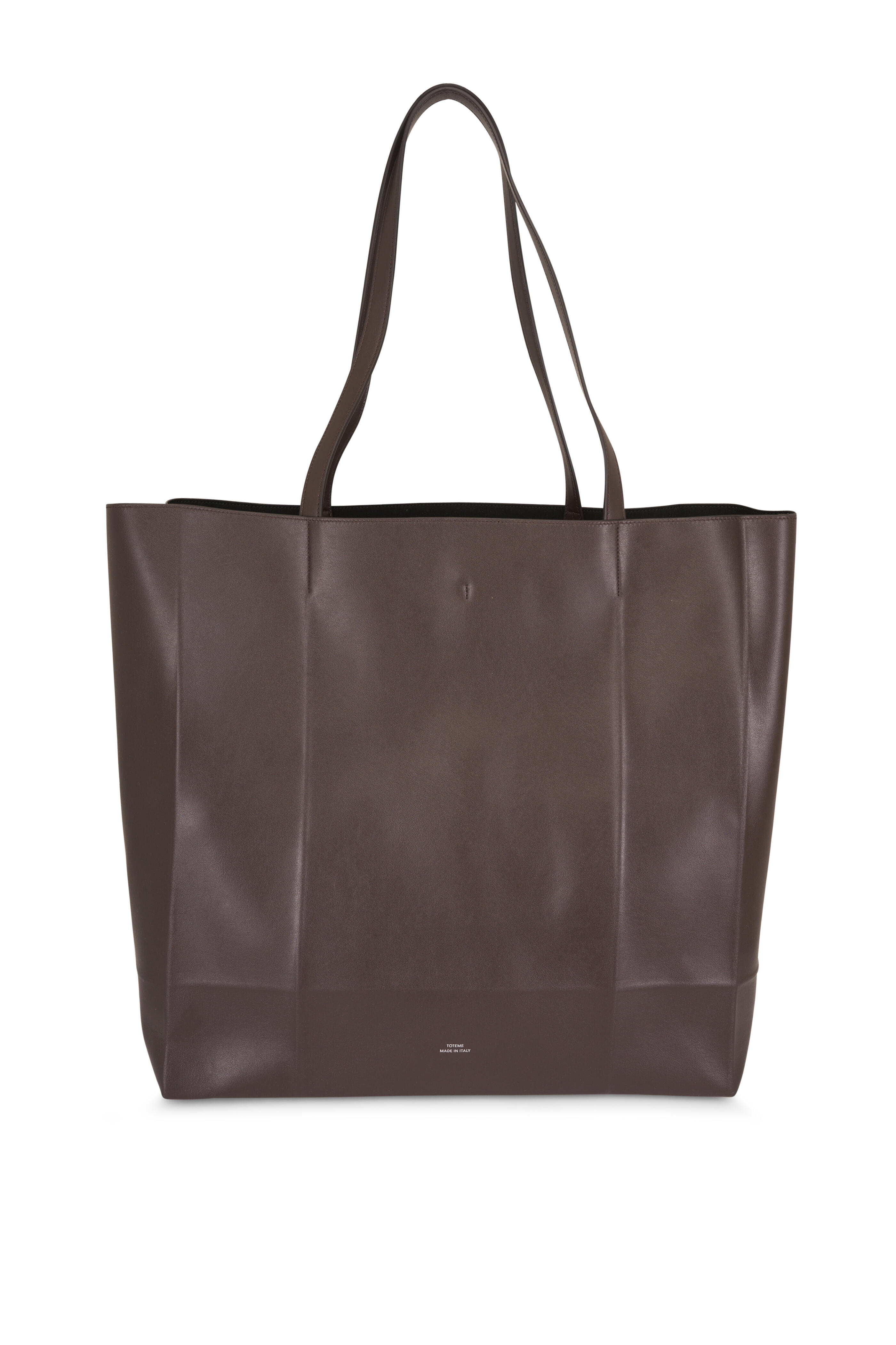 Totême - Roam Brown Leather Tote - view 1