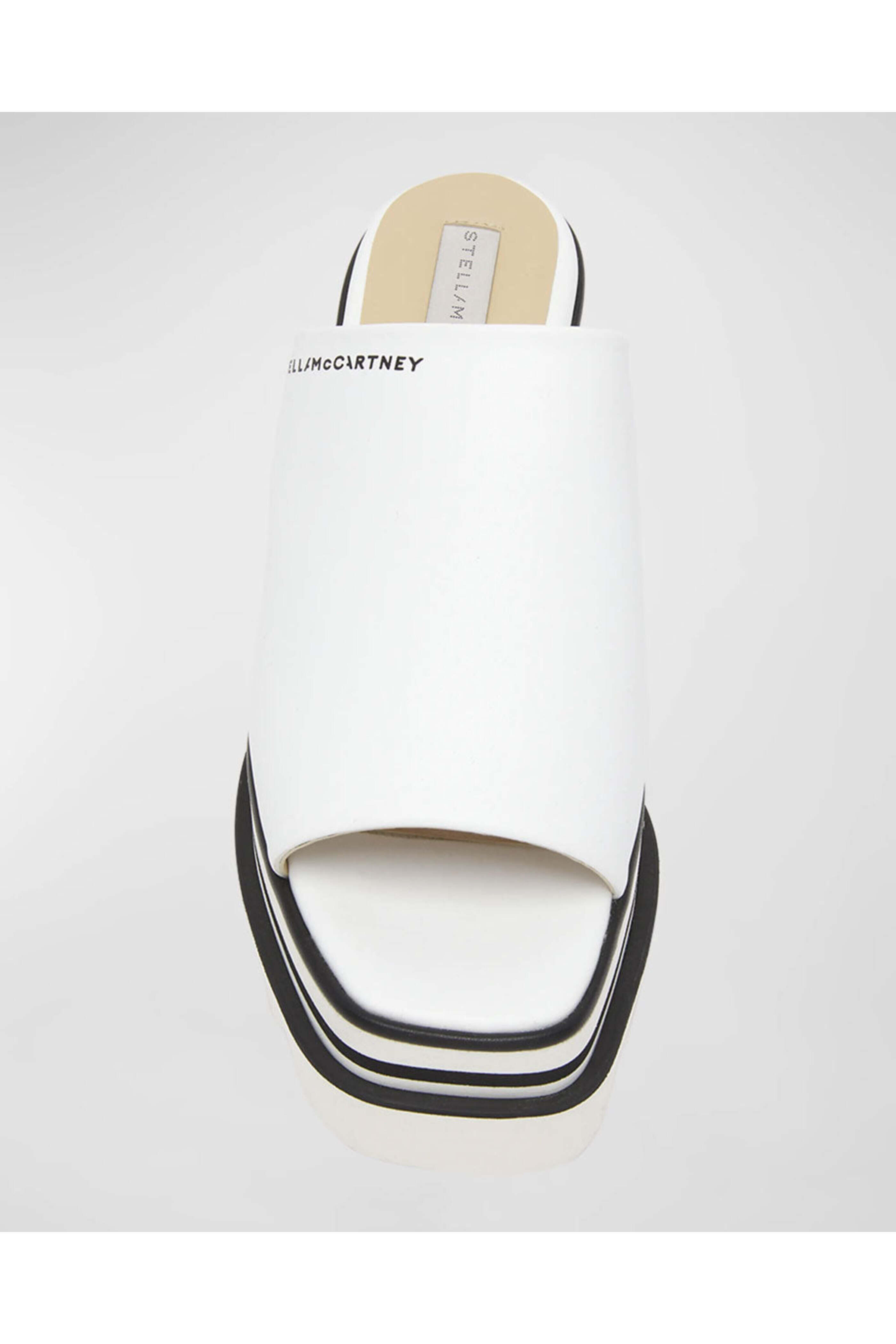 Stella McCartney - Sneakelyse Eco Alter Mat Platform Slide in White