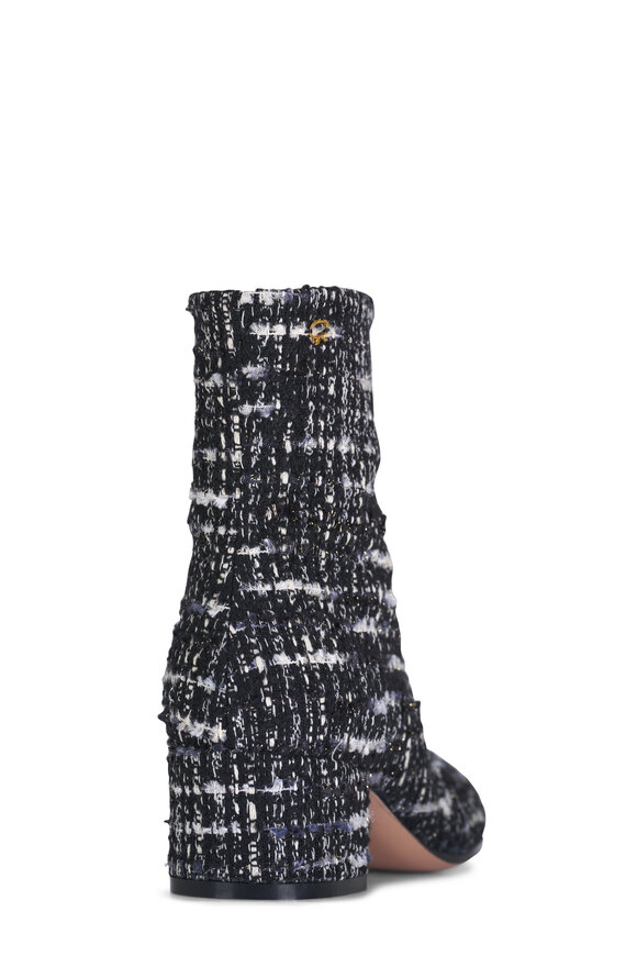 Gianvito Rossi - Joelle Boucle Black Boot, 45mm 