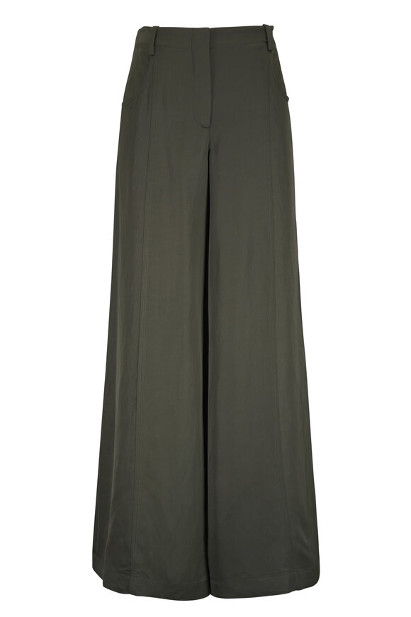 TWP Demie Rosen Coated Linen Viscose Pant - view 1