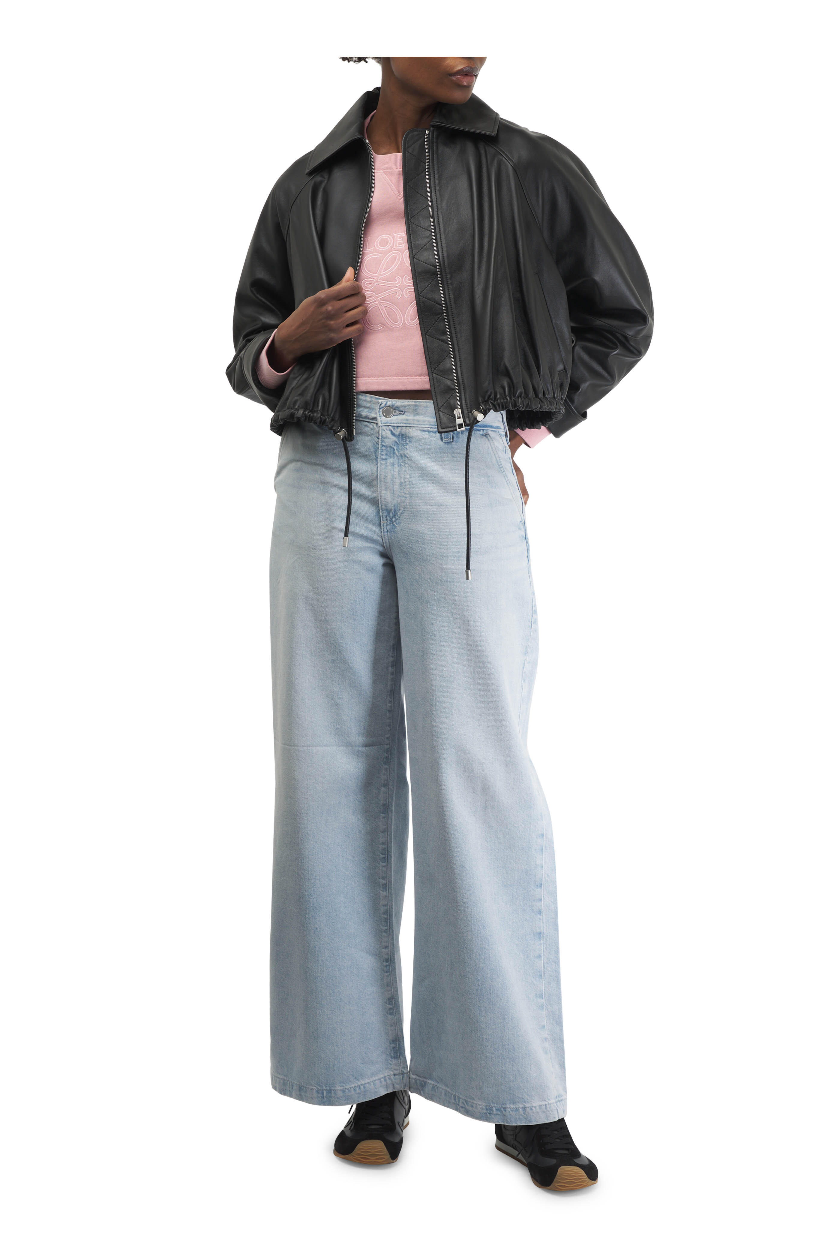 AG - Stella Idol Low Slung Palazzo Jean