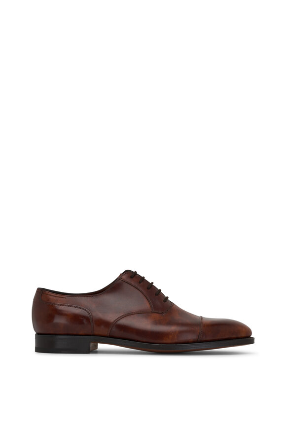 John Lobb - Tauton Brown Leather Dress Shoe