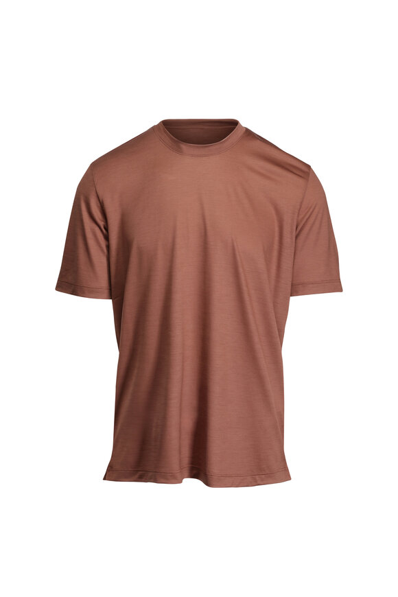 Marco Pescarolo Clay Merino Wool T-Shirt - view 1
