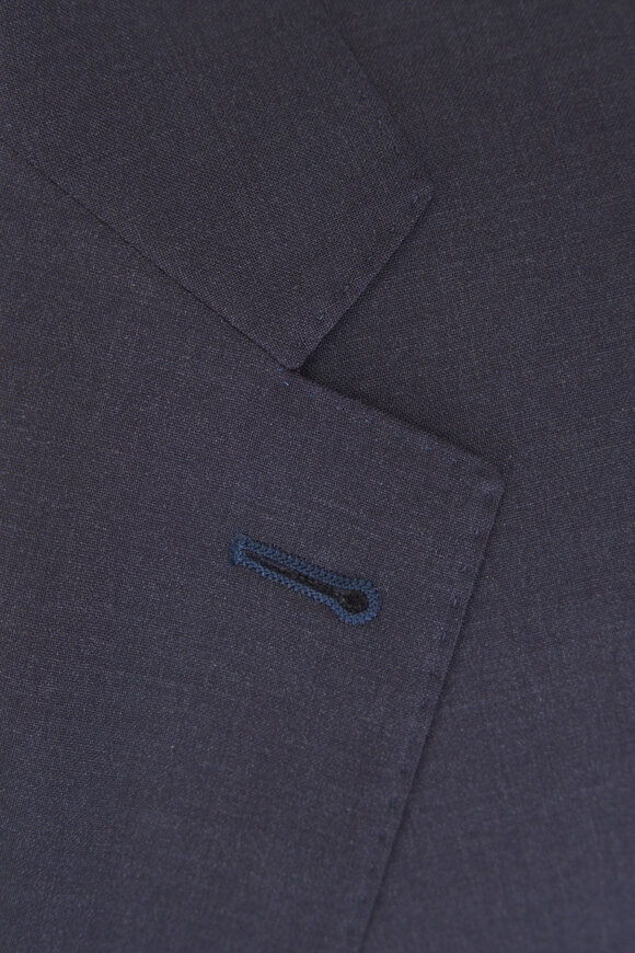 Canali Navy Blue Wool Performance Suit - view 3