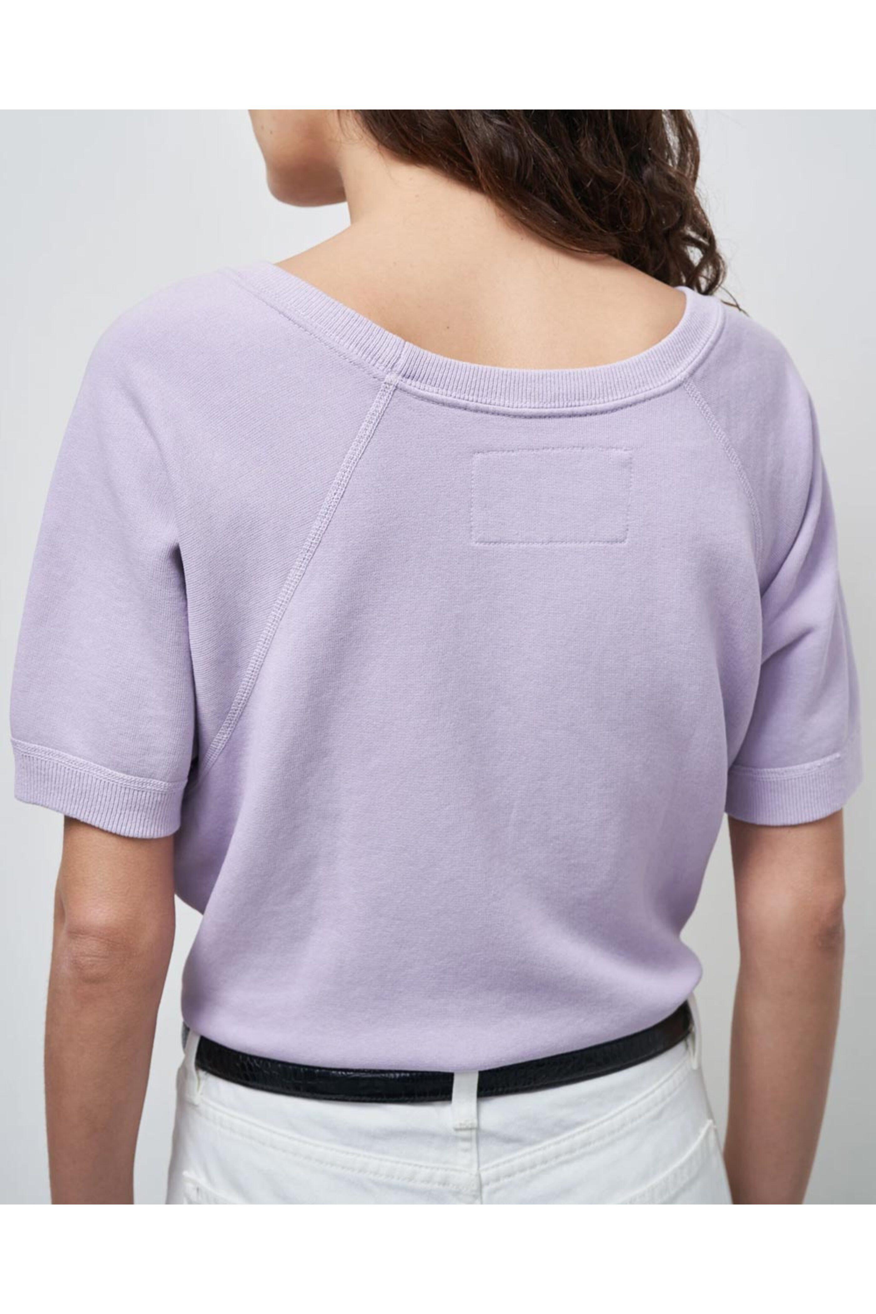 Nili Lotan - Lavender Short Sleeve Ciara Sweatshirt