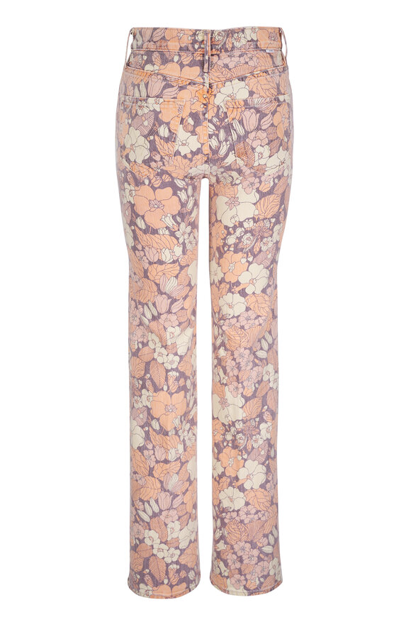 Mother The Kick It Orange Blossom Straight Leg Jean - view 3