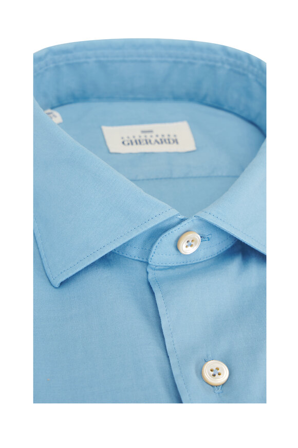 Alessandro Gherardi Blue Super Soft Dress Shirt - view 2