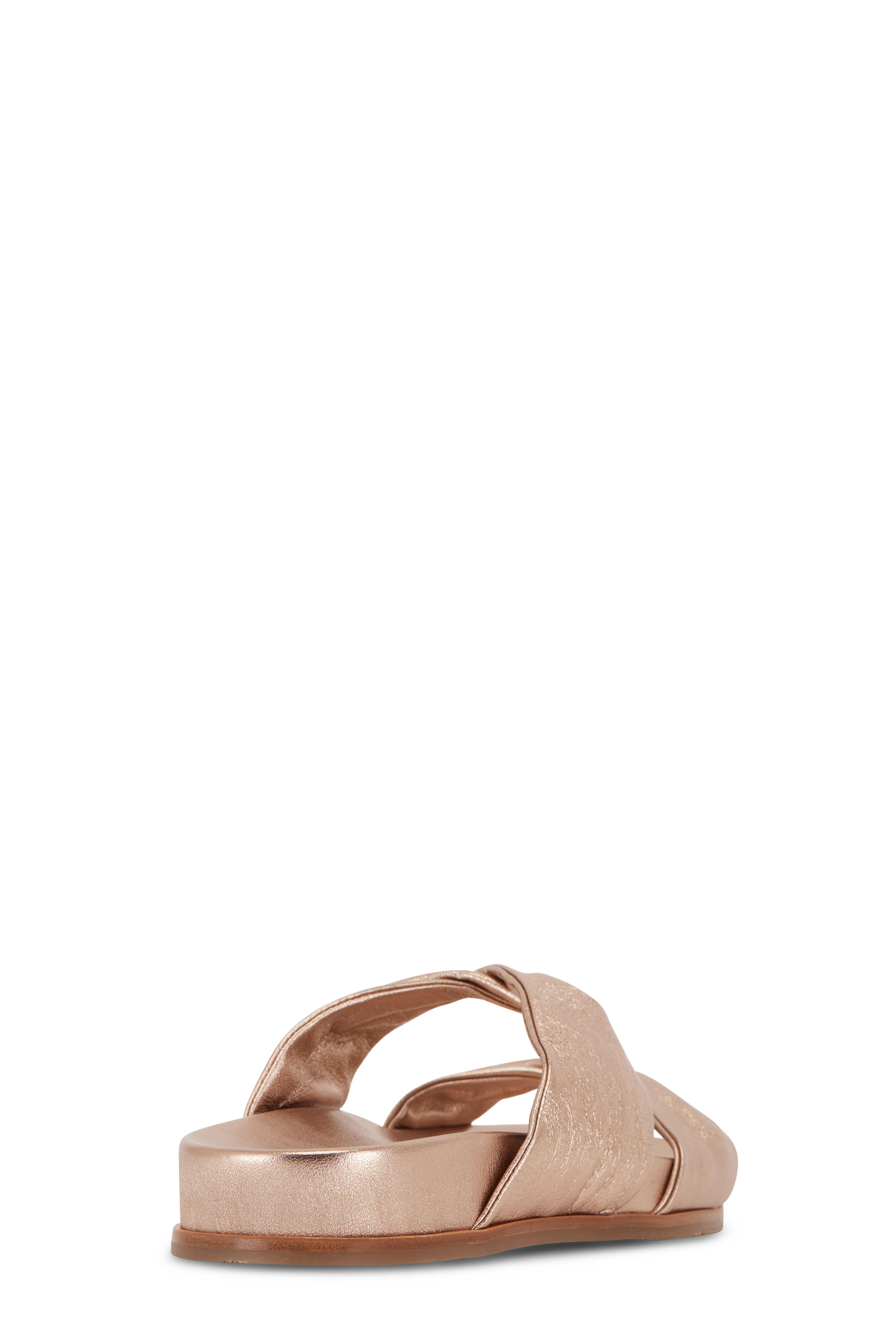 サンダル・ミュール AQUAZZURA Brown shearling Twist slippers Twist Sandal 95 BROWN Aquazzura@ Official