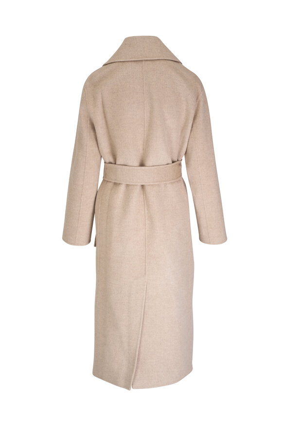 Nili Lotan - Jarel Hazelnut Wool Belted Coat