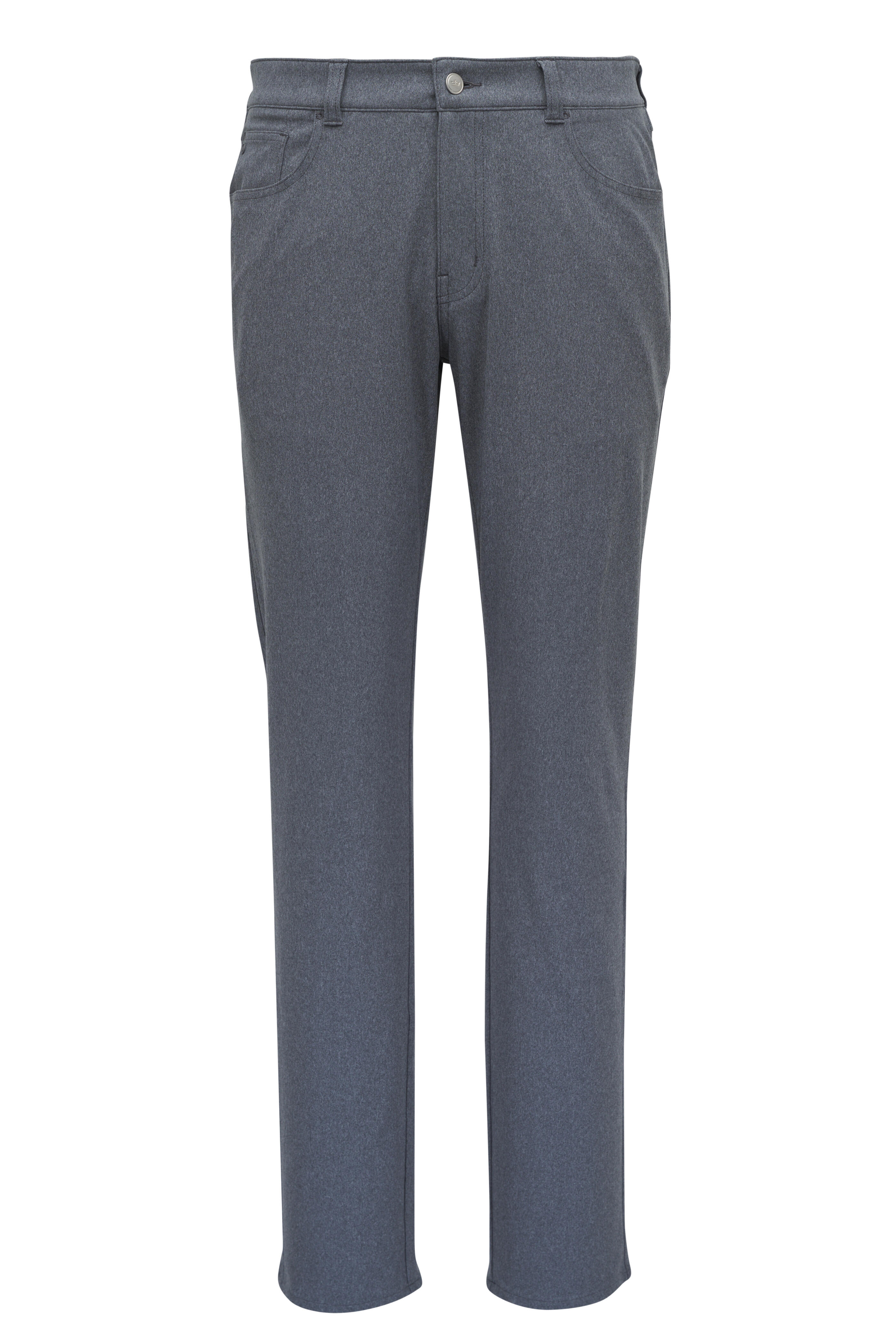 Peter Millar - Brevard Charcoal Gray Flannel Five Pocket Pant