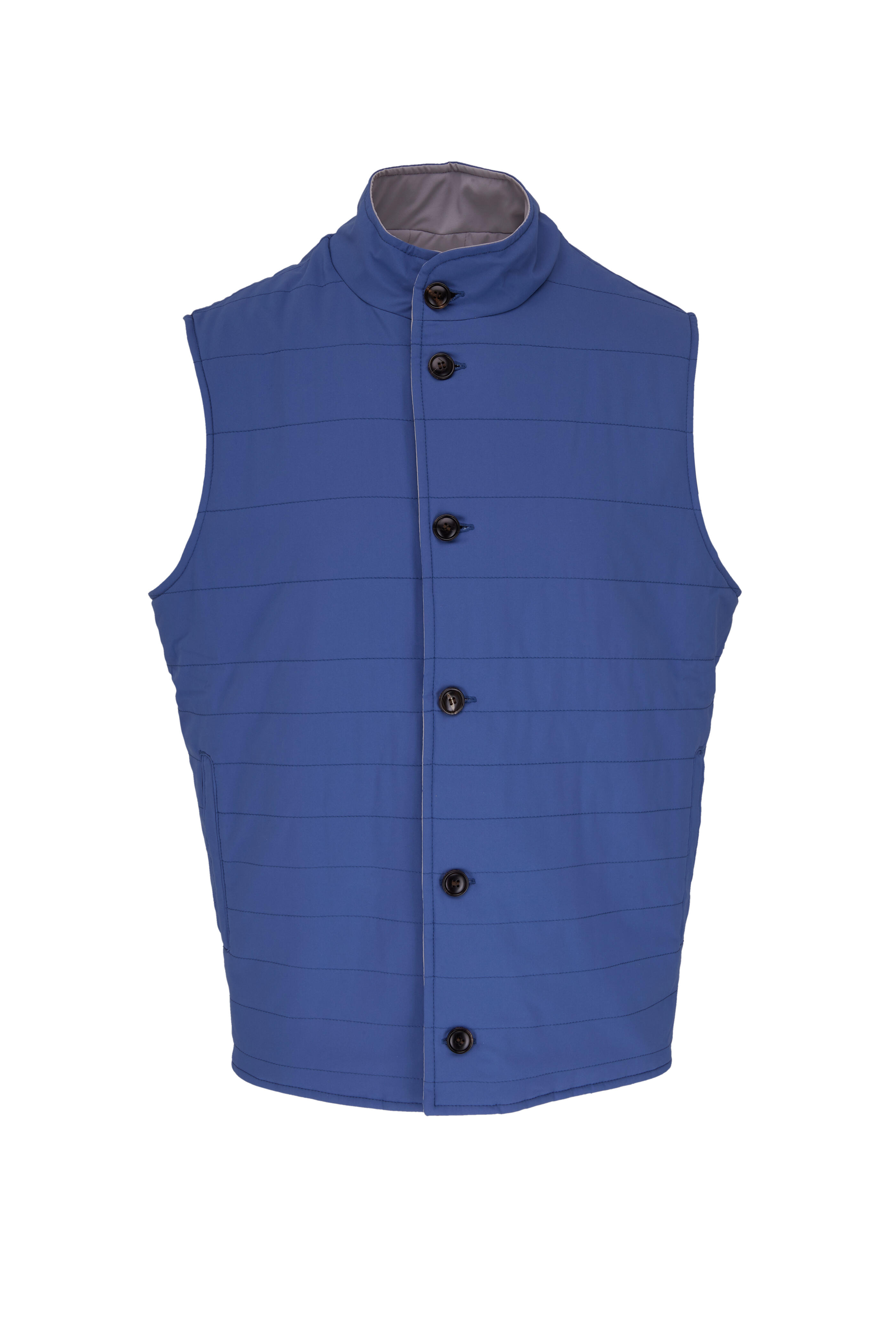 Peter Millar - Ocean Blue & Gray Reversible Vest