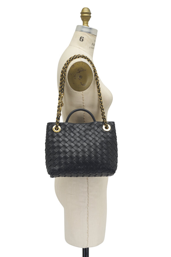 Bottega Veneta - Small Andiamo Shadow Knot Chain Bag