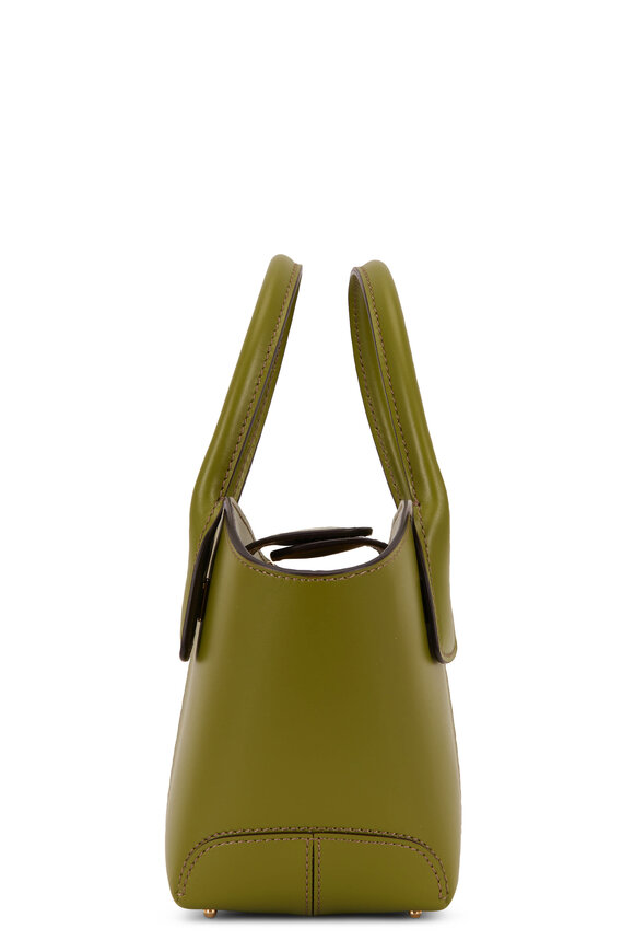 Tod's - Manici Green Leather Mini Tote