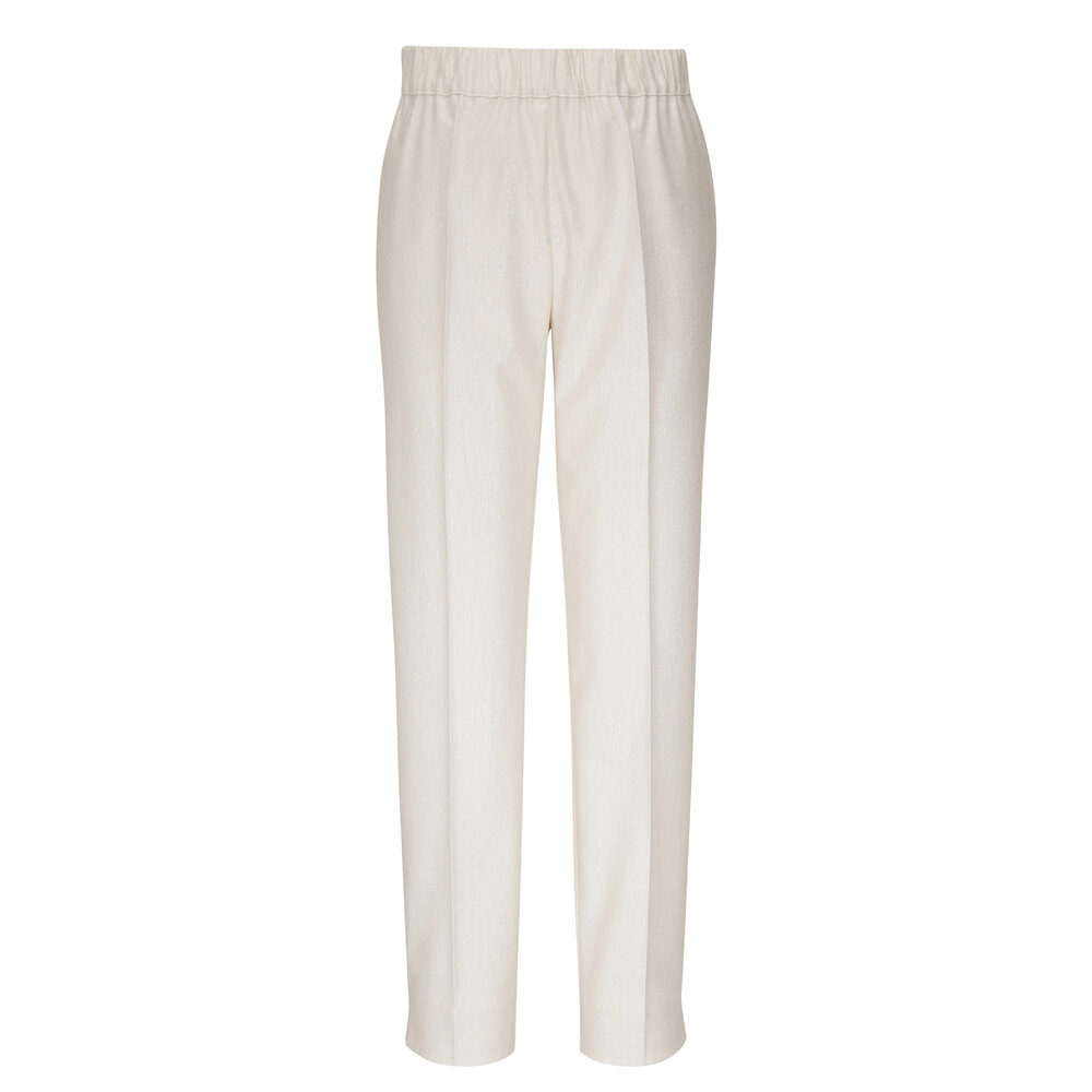 D.Exterior - Ivory Slim Pant | Mitchell Stores