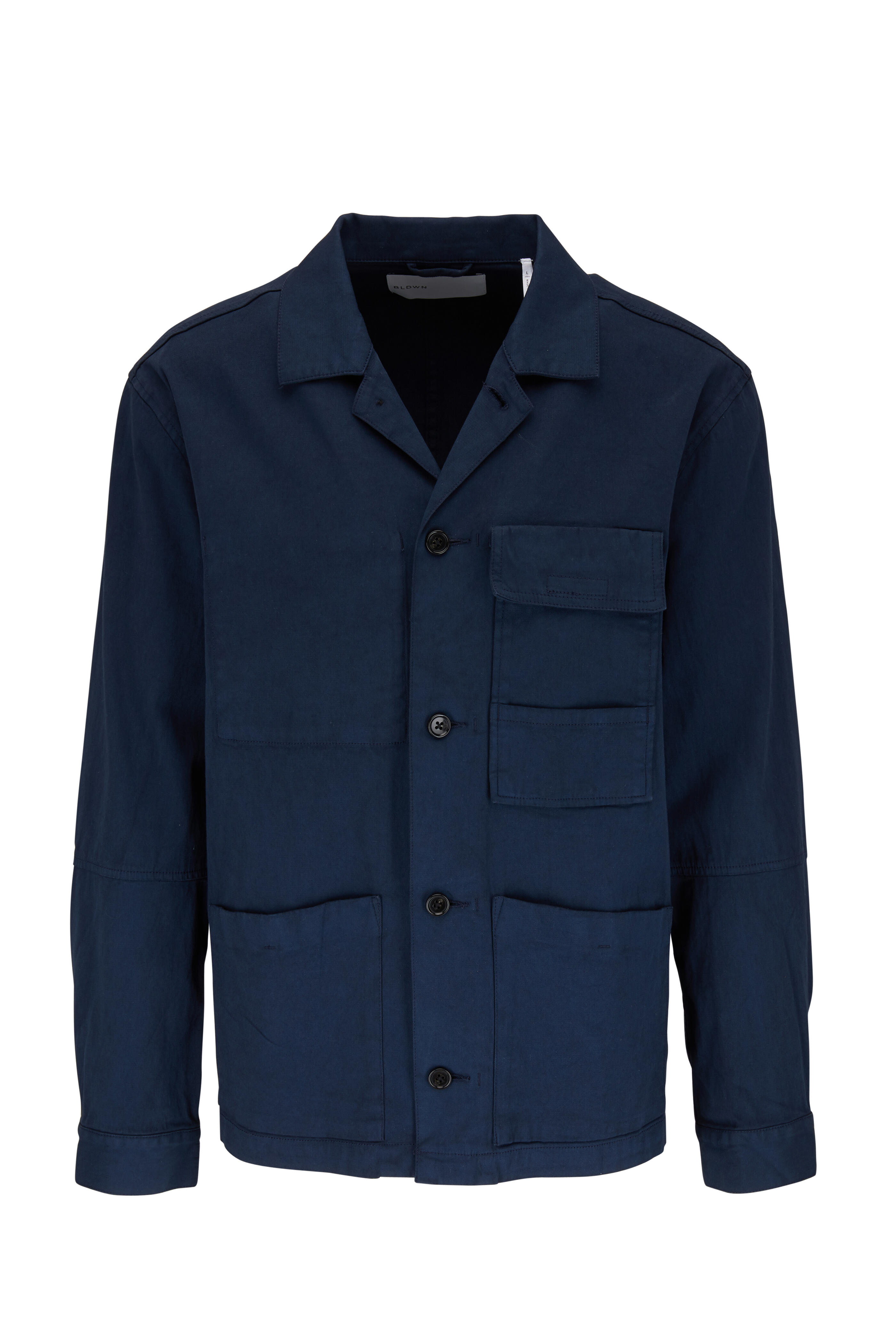 BLDWN - Isaac Midnight Stretch Cotton Work Jacket