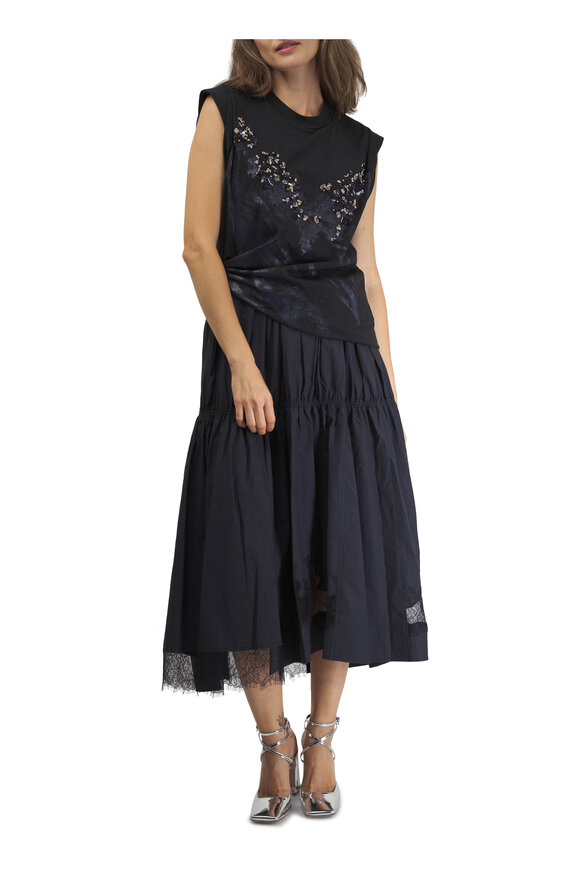 3.1 Phillip Lim - Lace Impressions Combo Embellished Dress