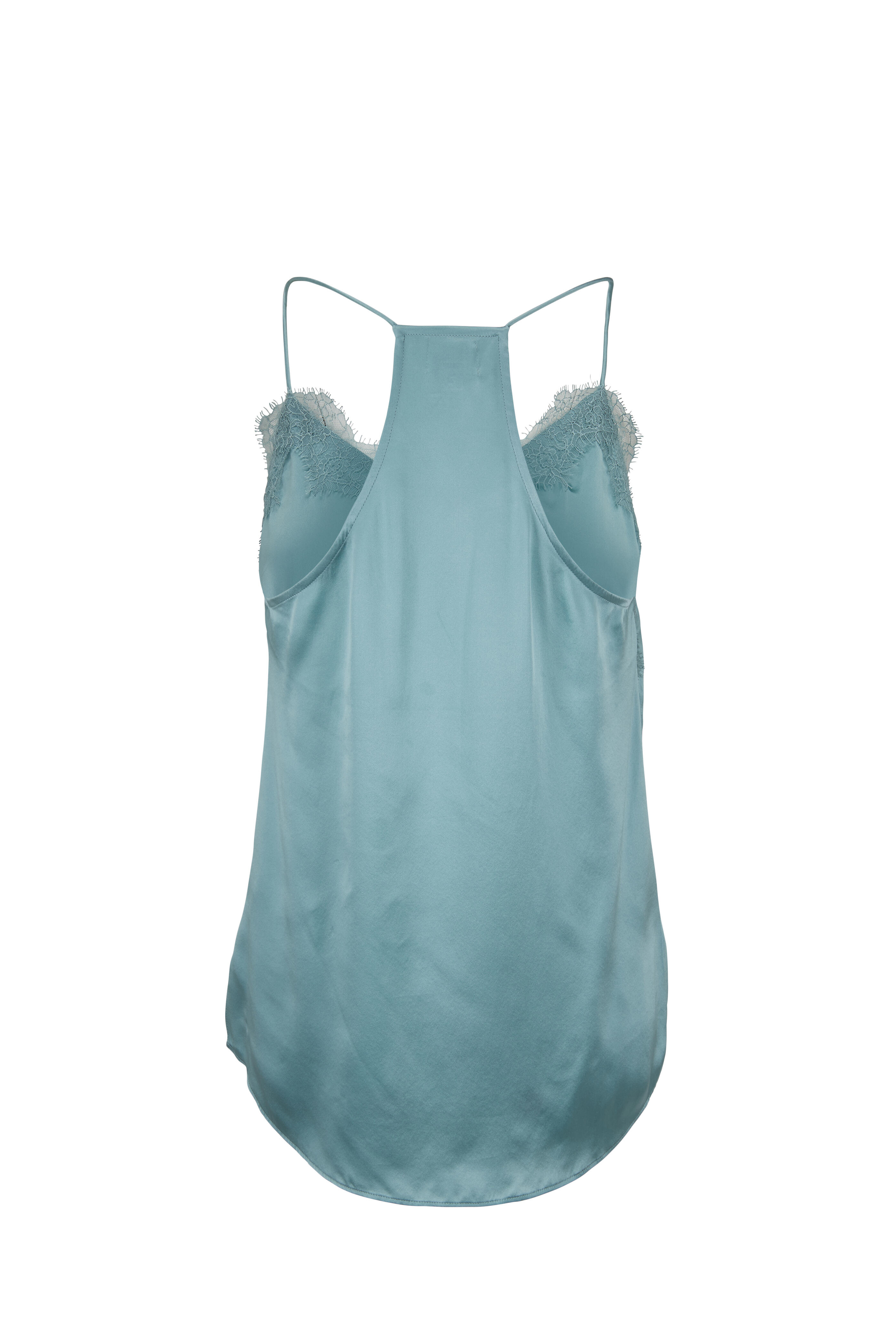 The Racer Pistacchio Silk Cami