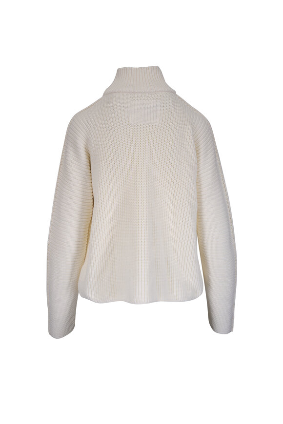 Frank & Eileen Montecito Ivory Turtleneck Sweater - view 3