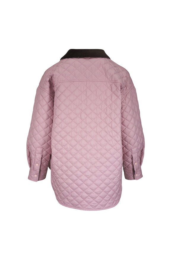 Loewe Light Pink Quilted Overshirt - view 3
