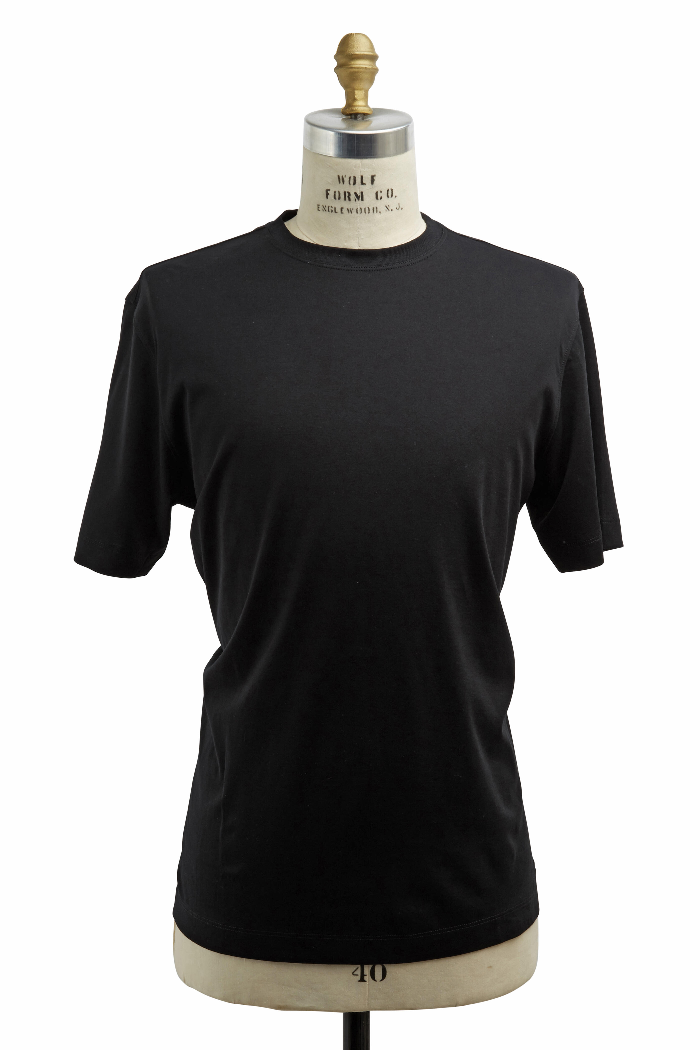 Left Coast Tee - Black Cotton T-Shirt