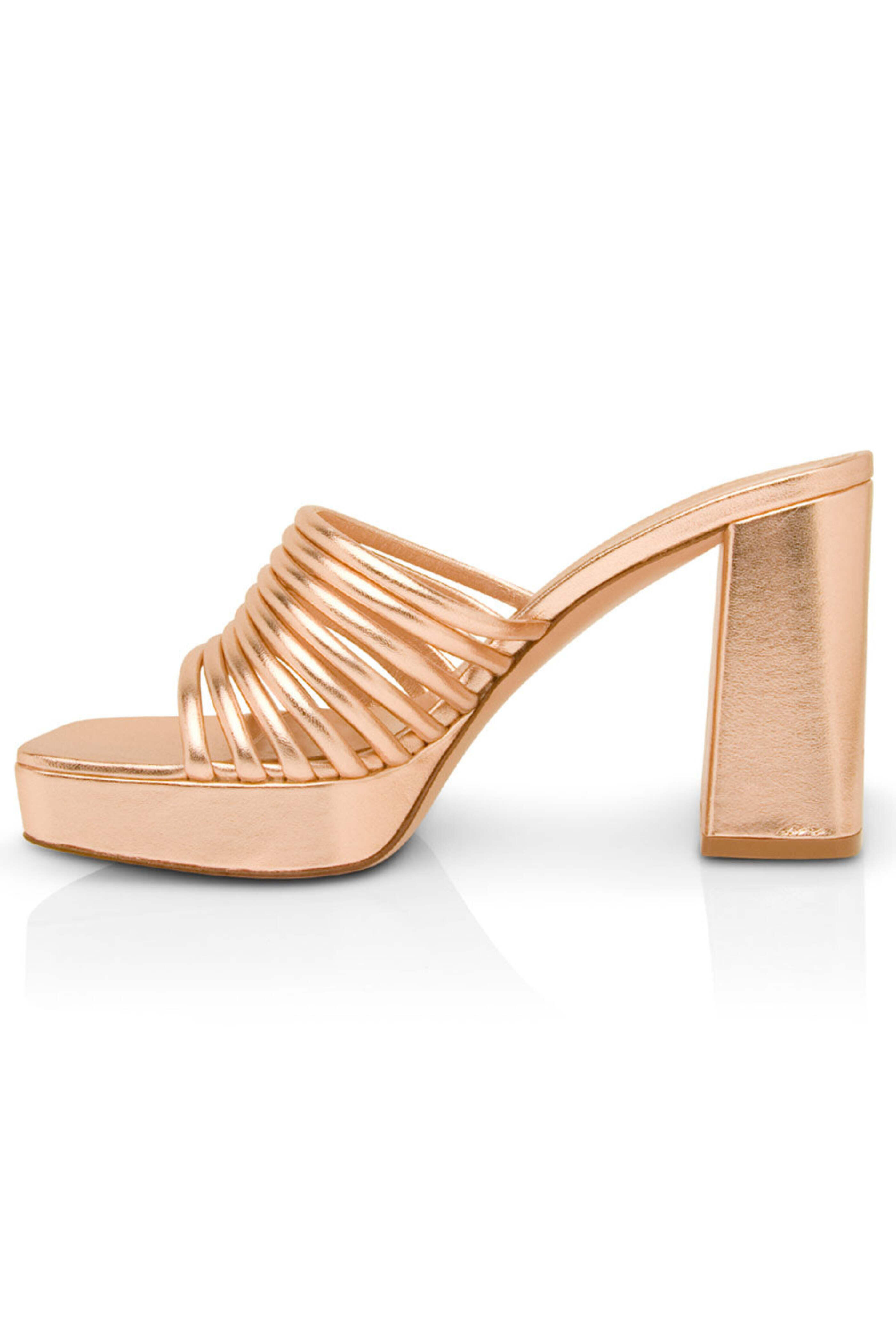 Gianvito Rossi - Lena Platform Sandal in Praline