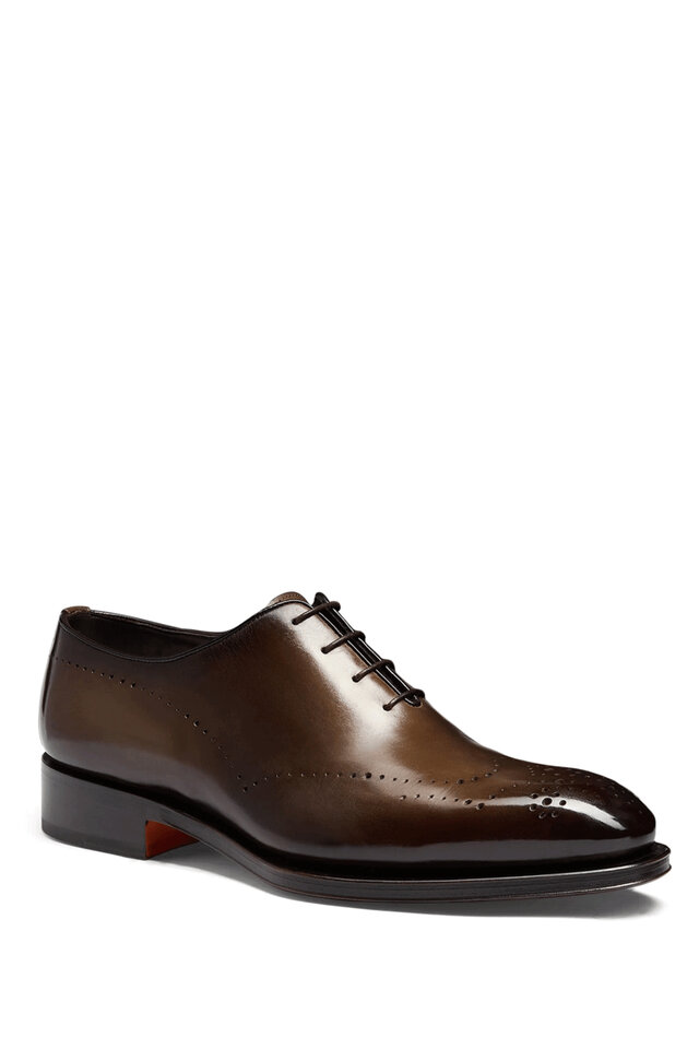 s25-santoni-leather-laceup-w-  display picture 3
