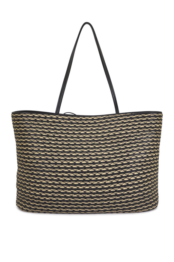 Cole Haan - Parker Black Nylon Large Zip Tote | Mitchell Stores